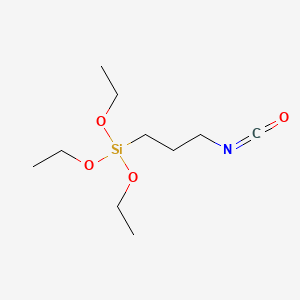 EB-25(3-異氰酸酯基丙基三乙氧基硅烷)鍵線式結(jié)構(gòu)圖