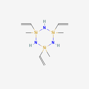 EB-3601(三甲基三乙烯基環(huán)三硅氮烷)鍵線式結(jié)構(gòu)圖